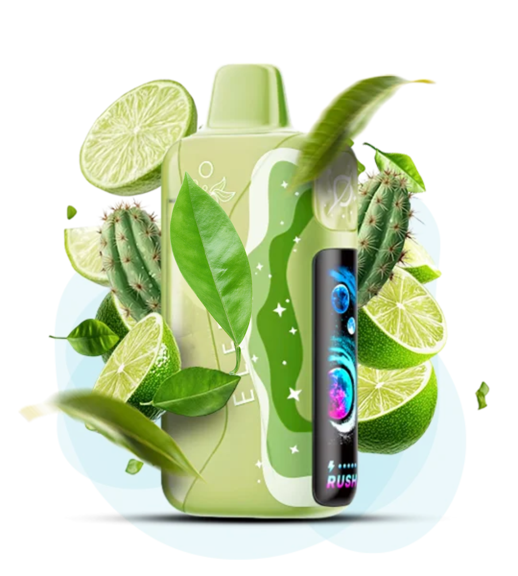 ELFBAR LUSH KING PRO 40000 Cactus Lime (Кактус Лайм)