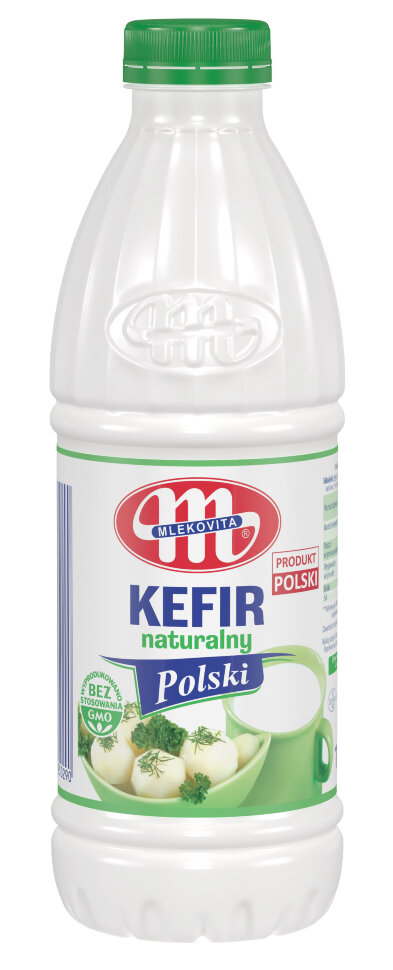 🇵🇱 "MLEKOVITA" Кефир натуральный, 1л