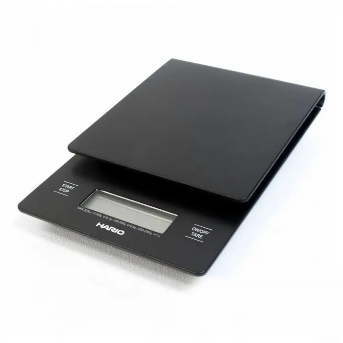 Ваги Hario Drip Scale для зважування кофе з секундоміром V60 VST-2000B