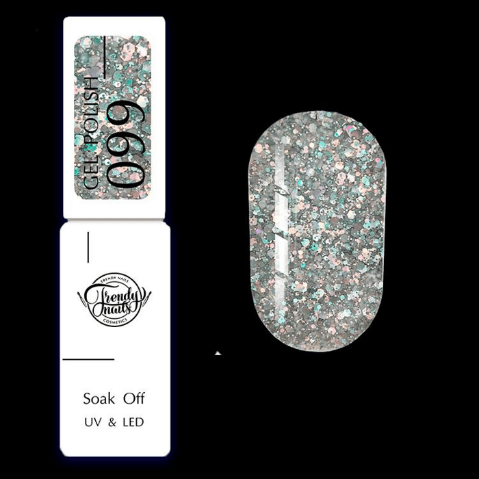 GEL POLISH GLITTER COLOR 8 ml