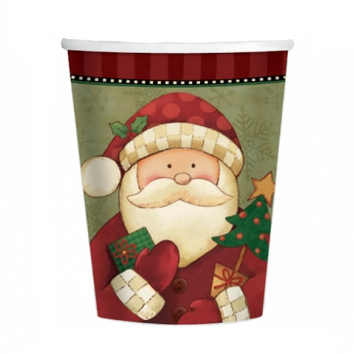 Стаканчики Santa США 8шт