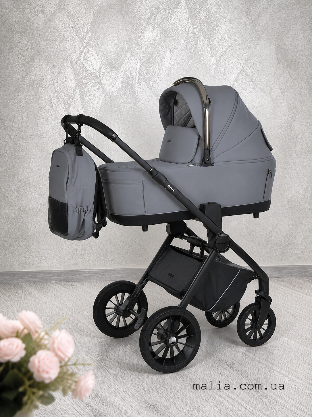 Коляска універсальна 2в1 EL CAMINO ERA ME 1100-2 Medium Gray