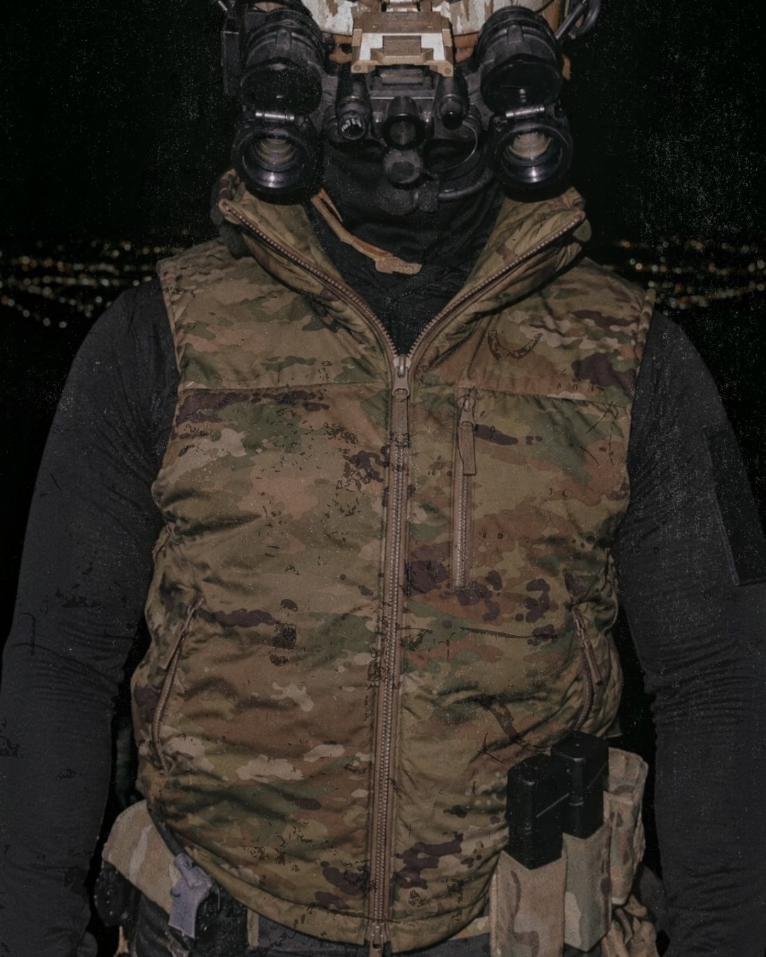 Зимовий утеплений жилет "BAF GEN III LEVEL 7 MULTICAM" від бренду "BAF".