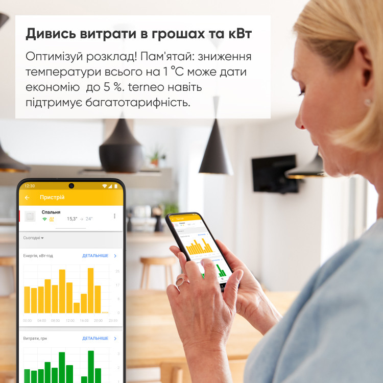 Терморегулятор Wi-Fi у розетку terneo rzx