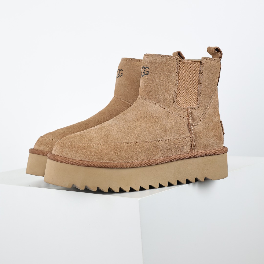 Damskie botki UGG z elastyczną taśmą Chelsea Boots