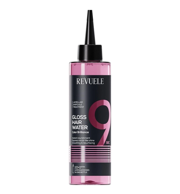 Рідкий кондиціонер REVUELE Gloss Hair Water Hydra Detangling Color Brilliance для Фарбованого волосся 220 мл