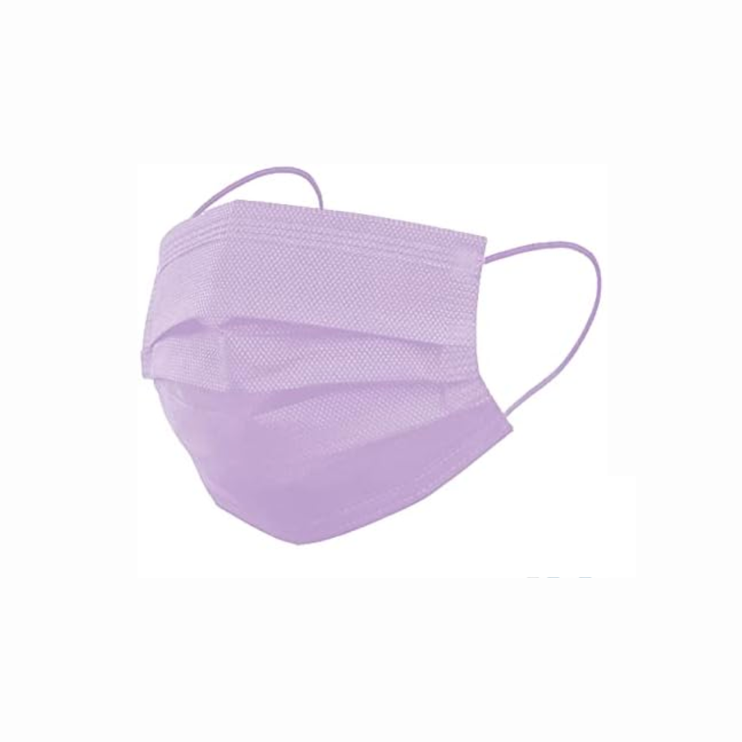  Surgical mask lilac