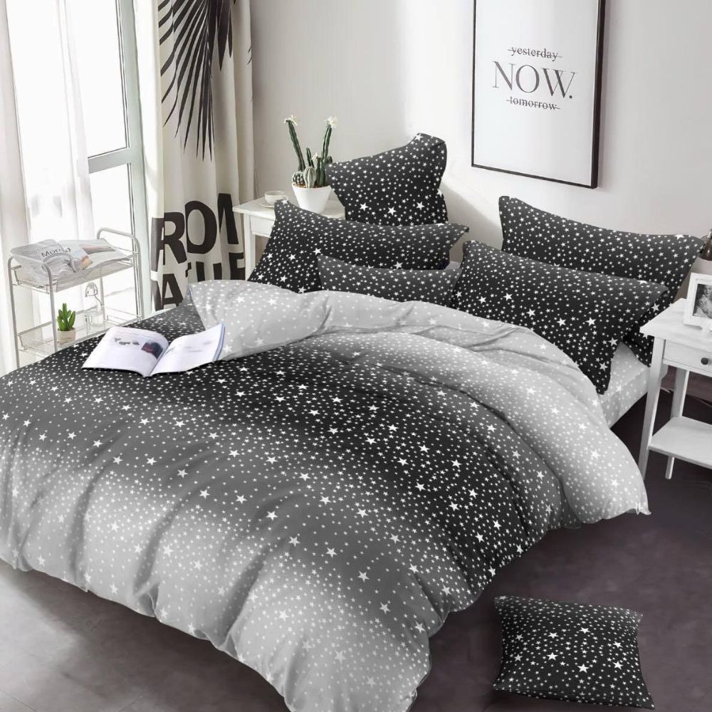 Комплект постільної білизни - Зоряна розсип(сіра)