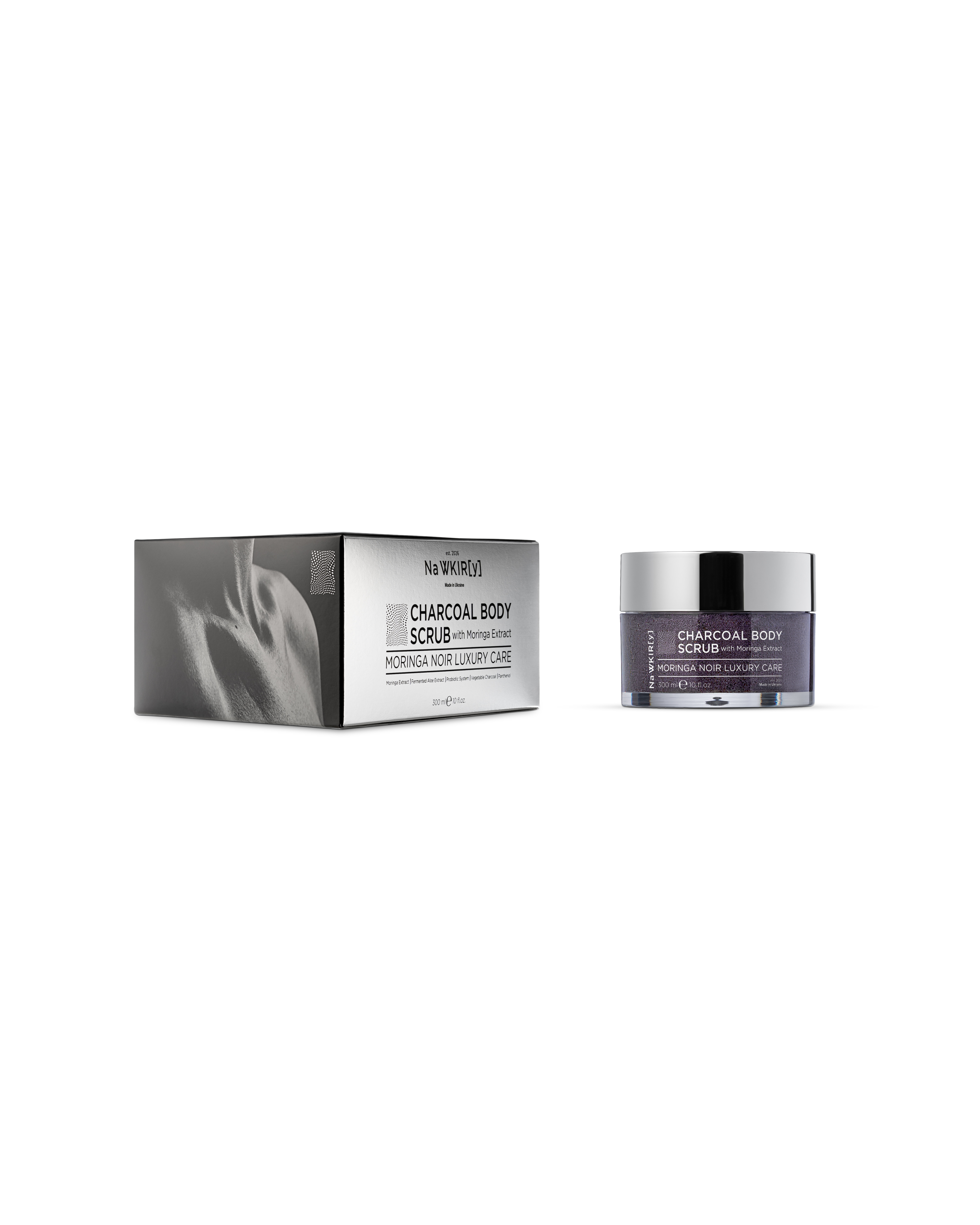 Moringa Noir Luxury Care  Вугільний скраб для тіла NA WKIR[Y]