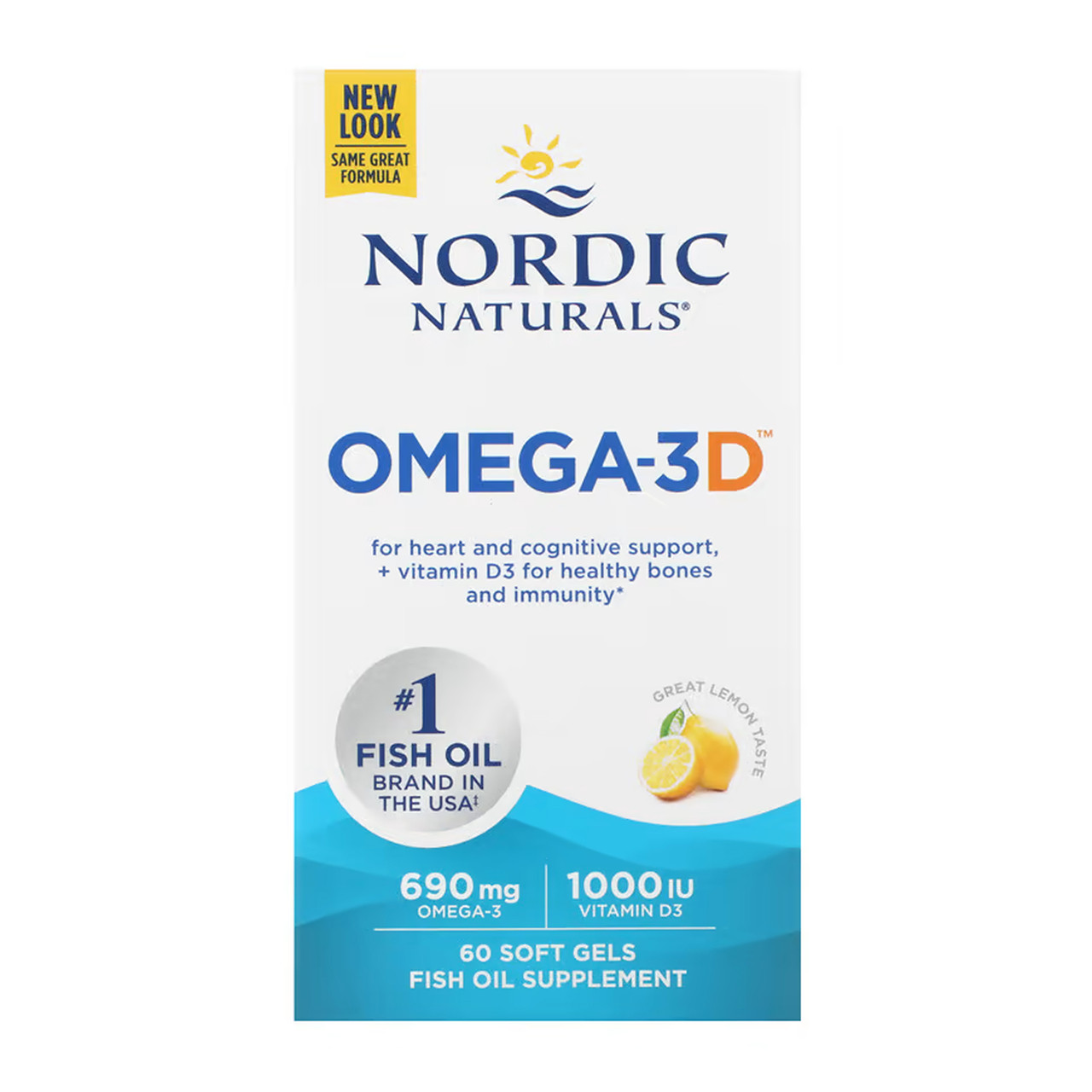 Omega-3D - 60 softgels
