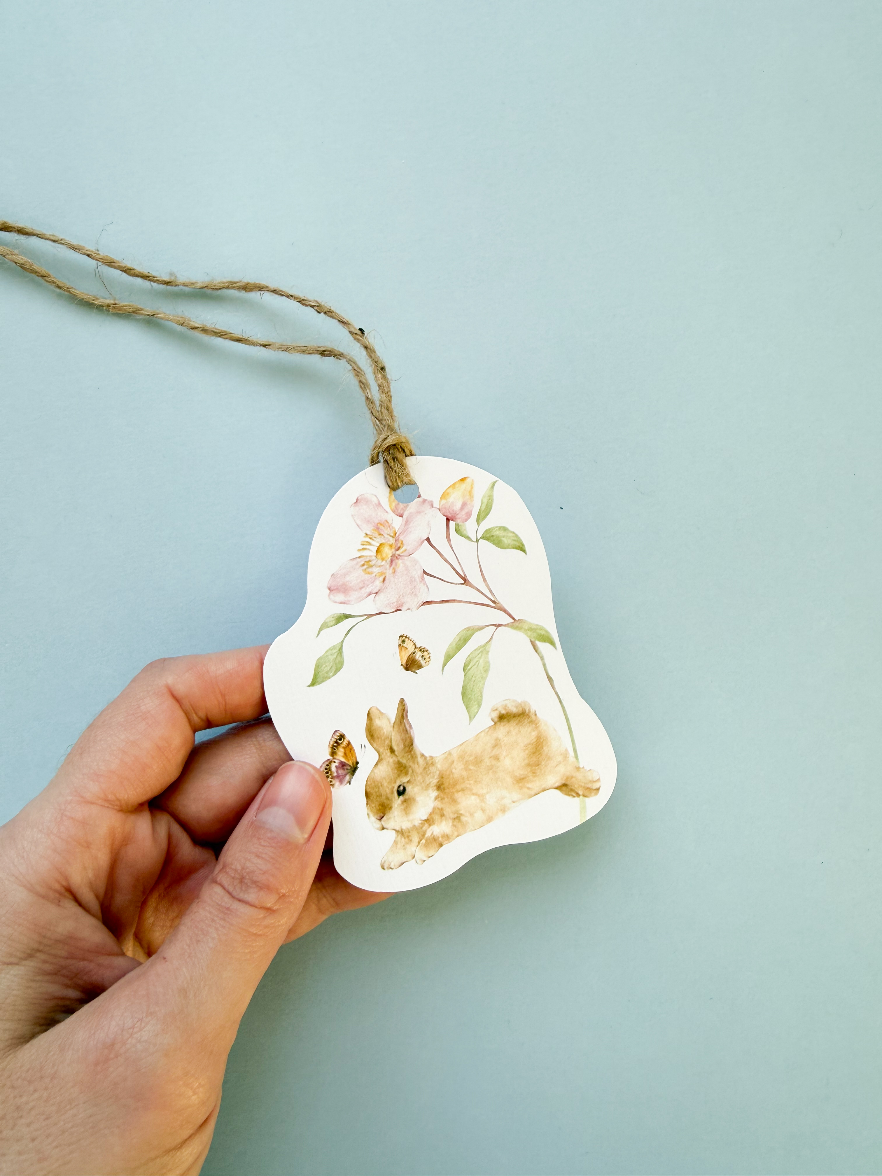 Бірка зі шнурочком 0180