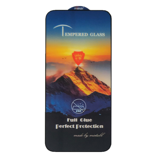 Захисне скло Full Glue for iPhone 15 Plus чорне тех пак
