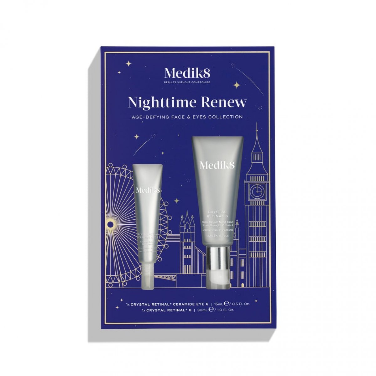 Medik8 - Лімітований новорічний набір Nighttime Renew Collection Kit