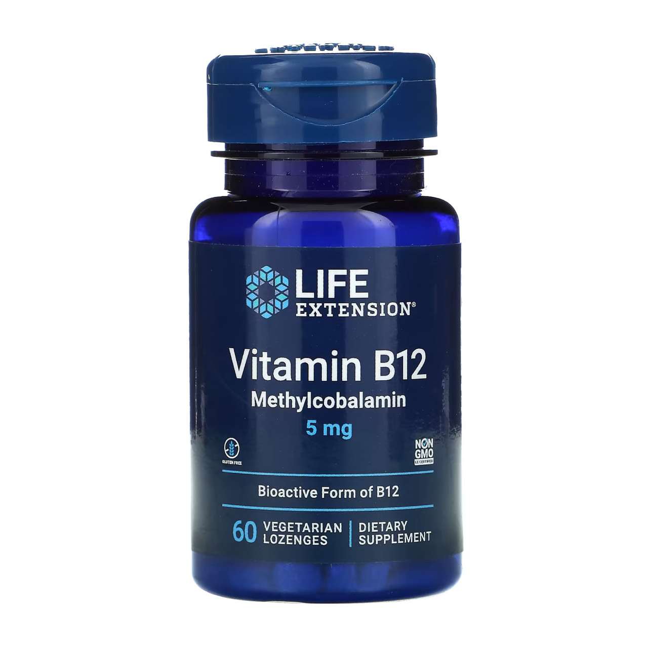 Вітамін Б12, Vitamin B12 Methylcobalamin 5 mg - 60 vcaps