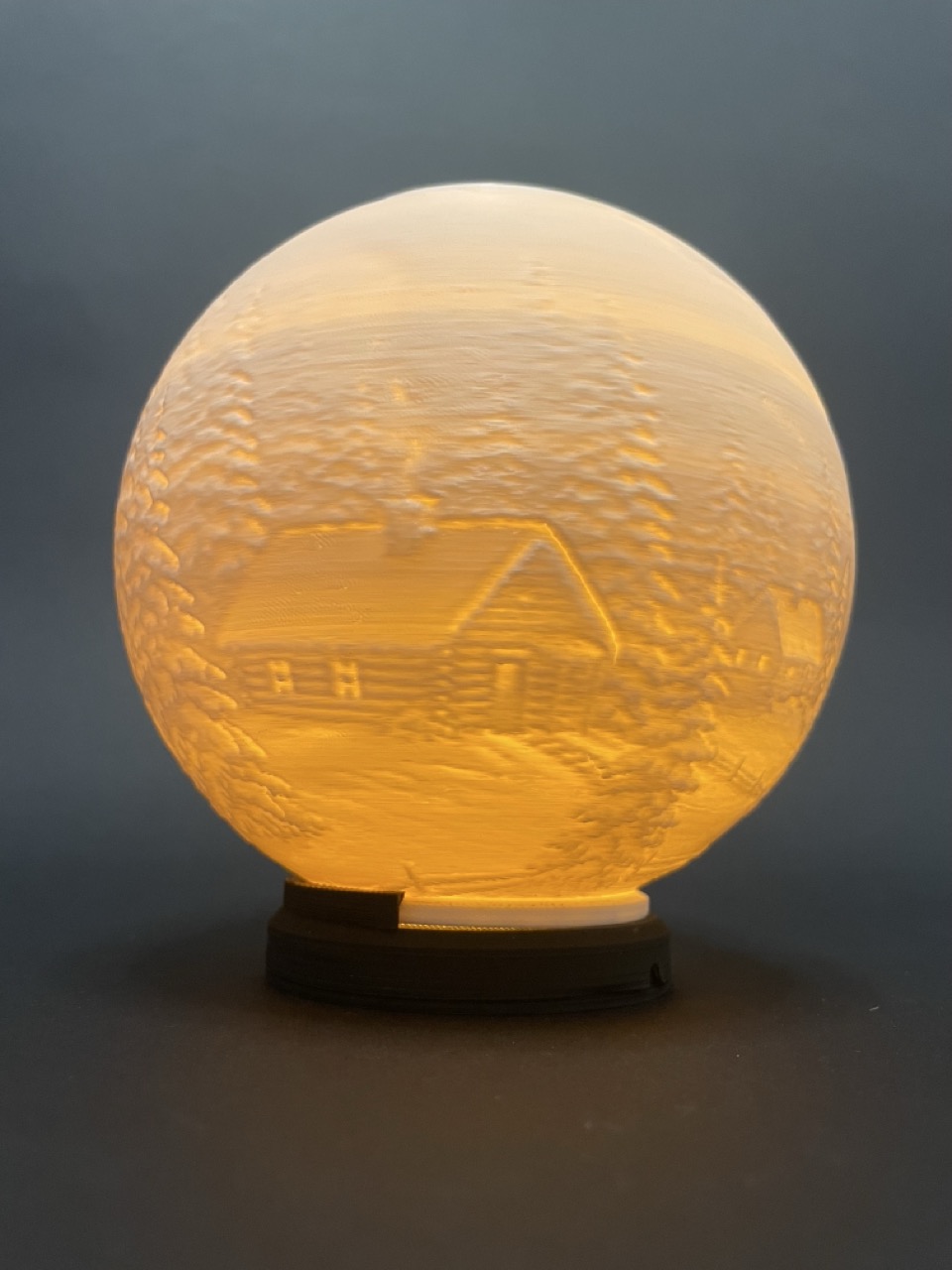 Лампа-світильник-нічник енергонезалежний Різдво