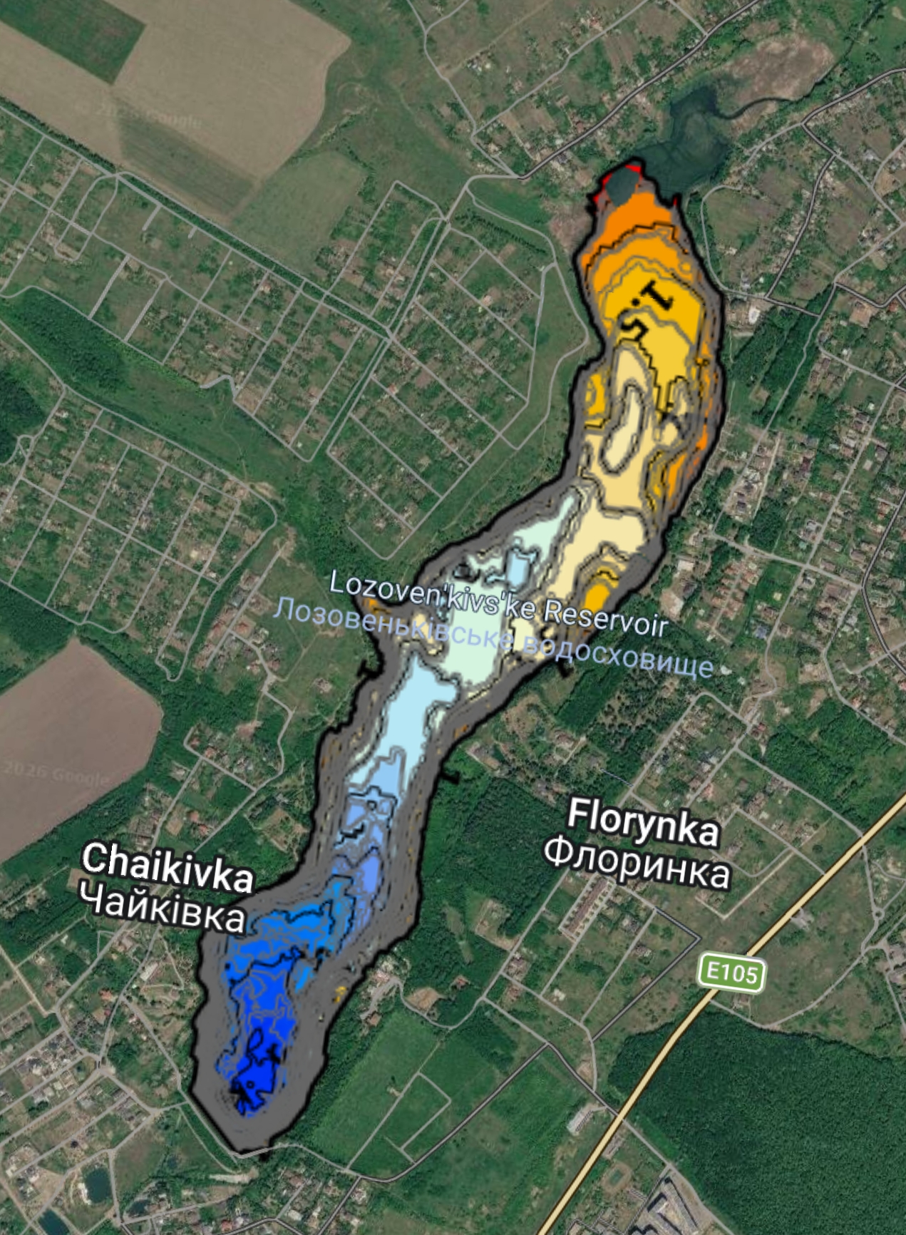 Лозовеньківське Водосховище 