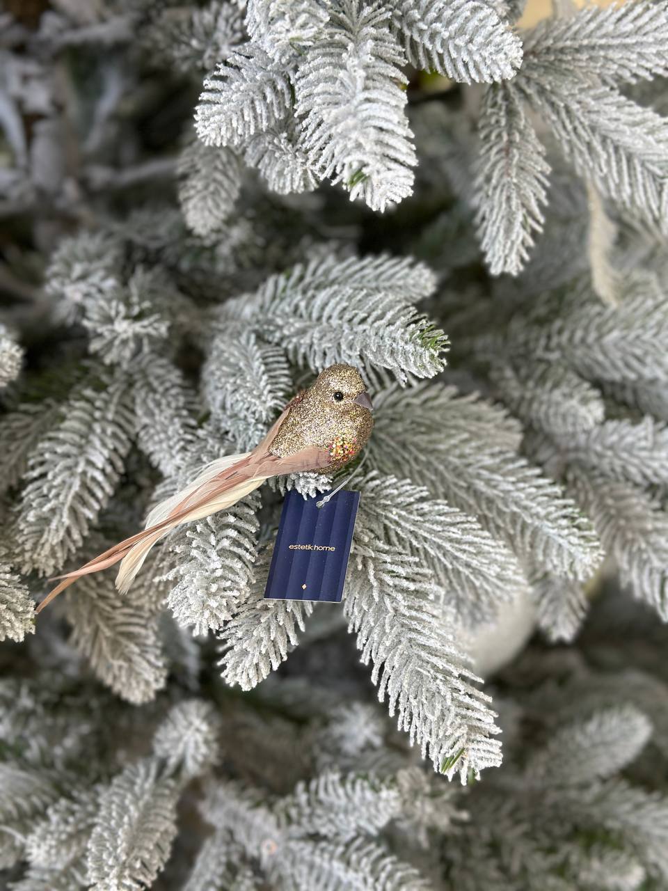 Декоративний птах на кліпсі, 15 см, 2 дизайни