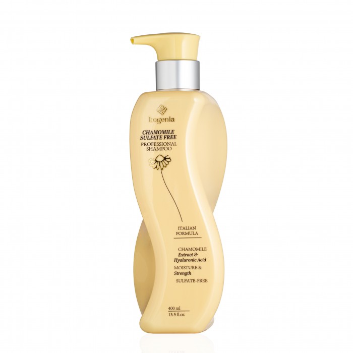 Шампунь для волосся з ромашкою Chamomile Sulfate Free Professional Shampoo Bogenia 400мл