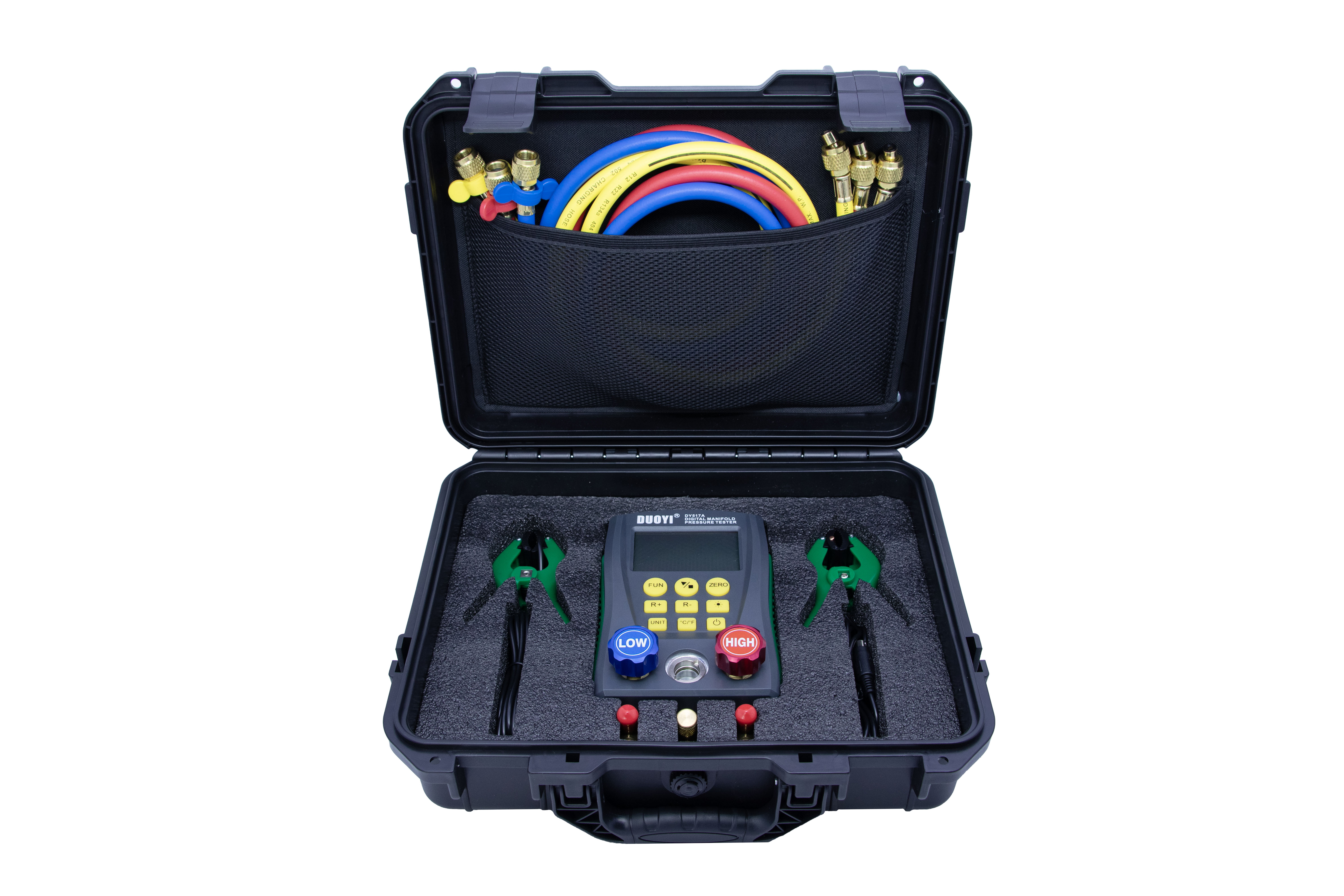 DY 517 A Манометричний цифровий 2-x вентильний колектор