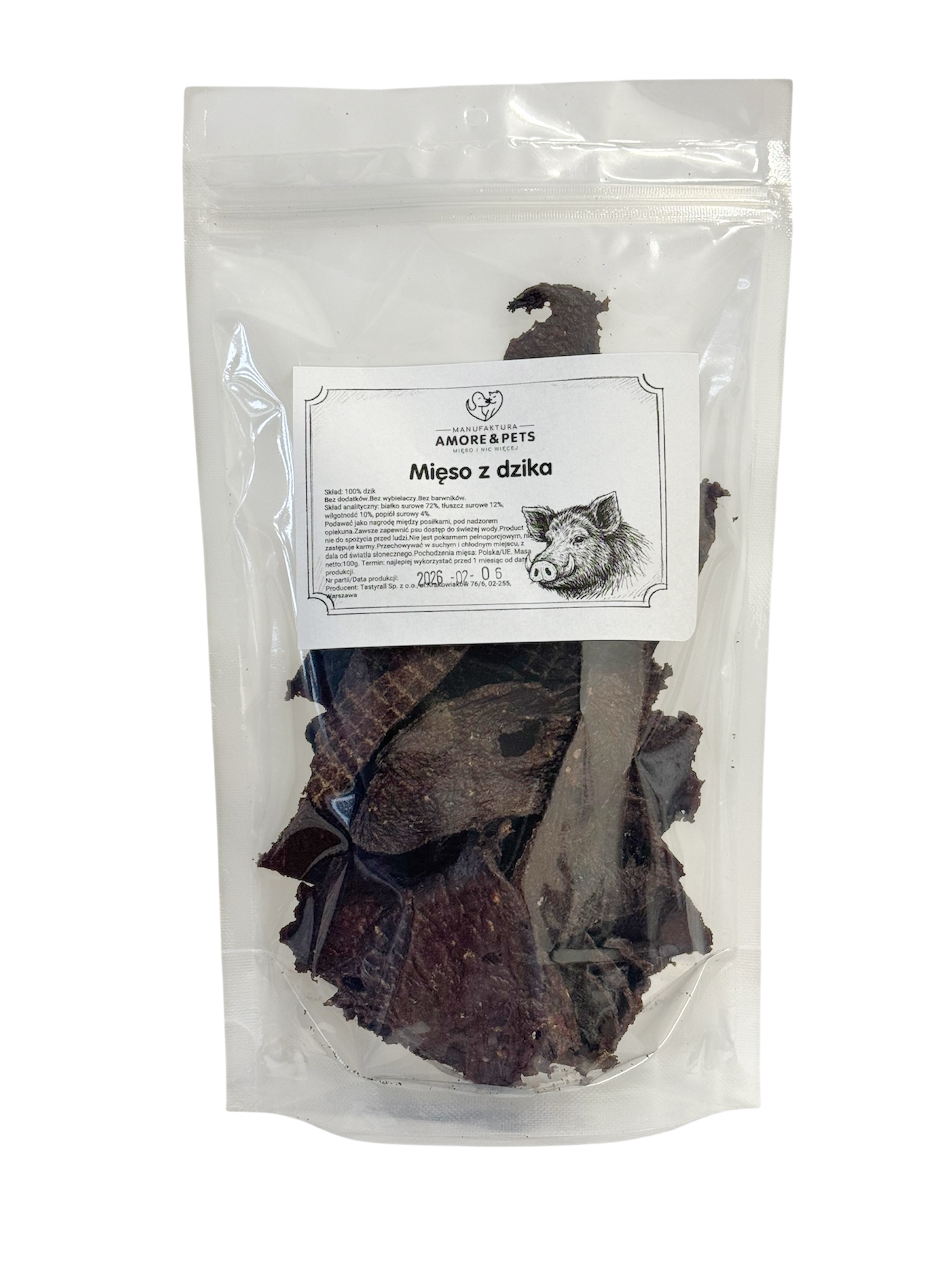 Mięso z dzika 100g