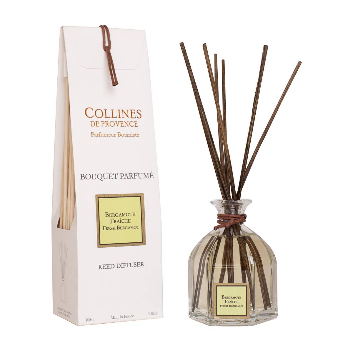 Collines de Provence Дифузор Fresh Bergamote Свіжий бергамот 100мл