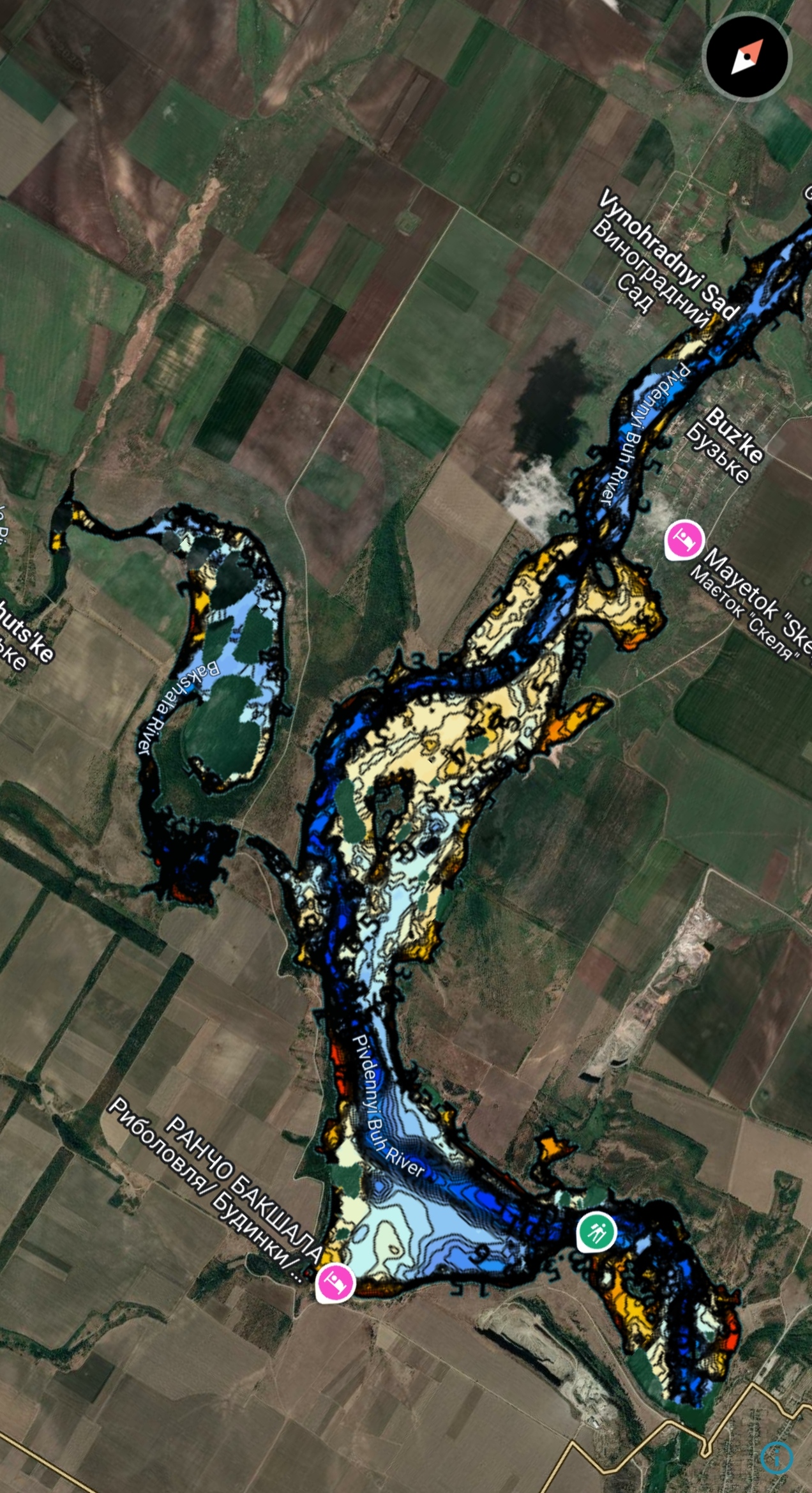 Олександрівське Водосховище (р. Південний Буг) 