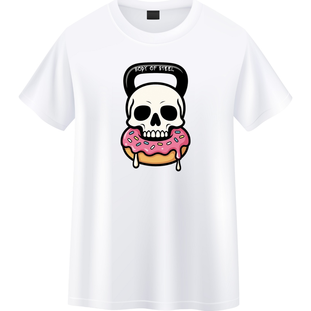 Футболка жіноча Donut Skull Kettlebell