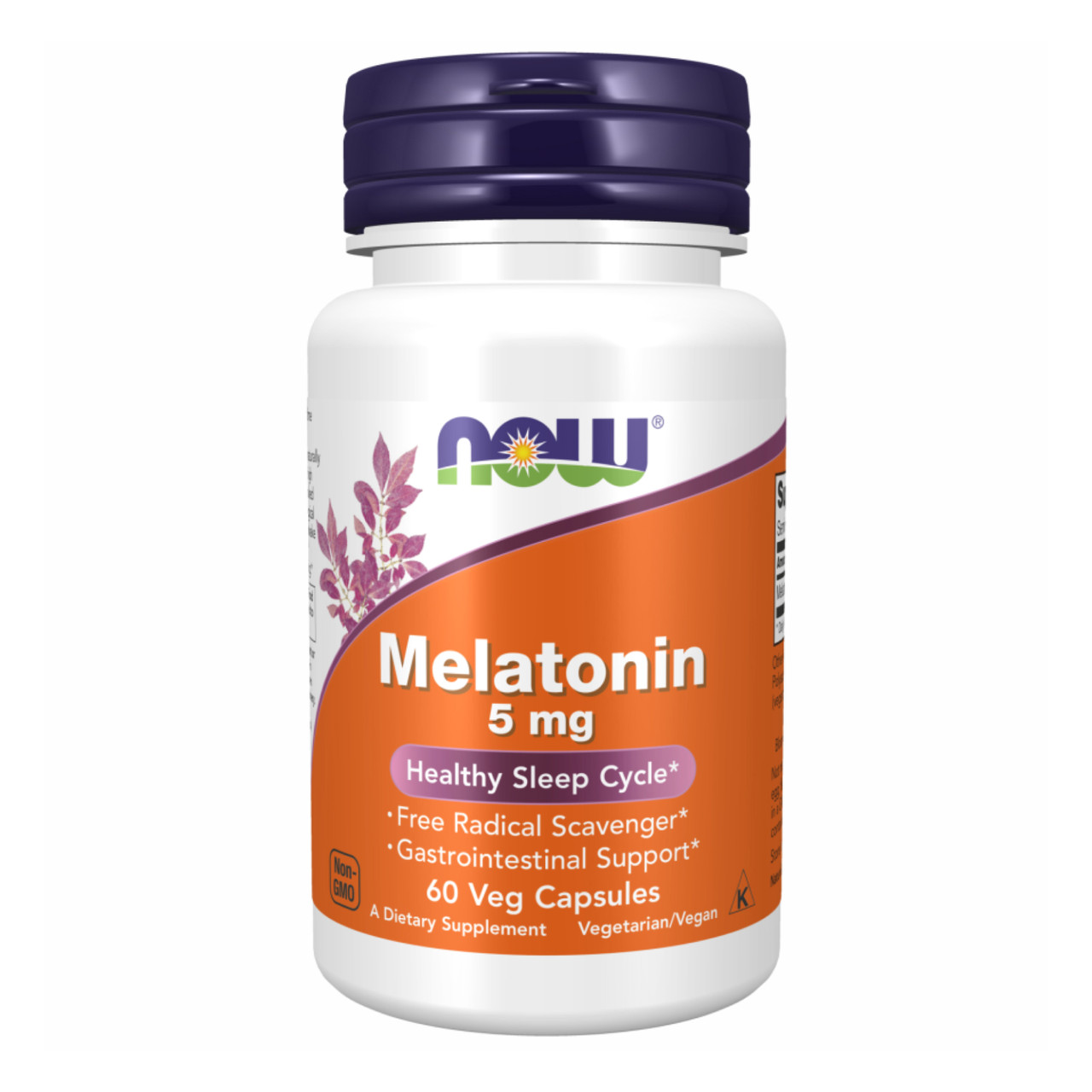 Мелатонін, Melatonin 5 mg - 60 vcaps