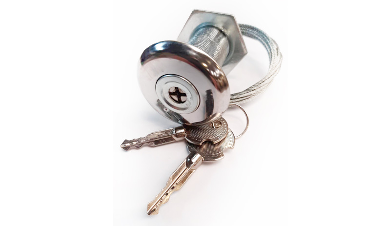 Emergency Lock / Emergency Release (Chrome Plated)