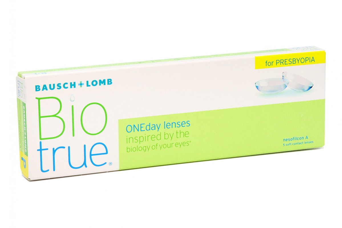 Контактні лінзи Biotrue ONEday For Presbyopia