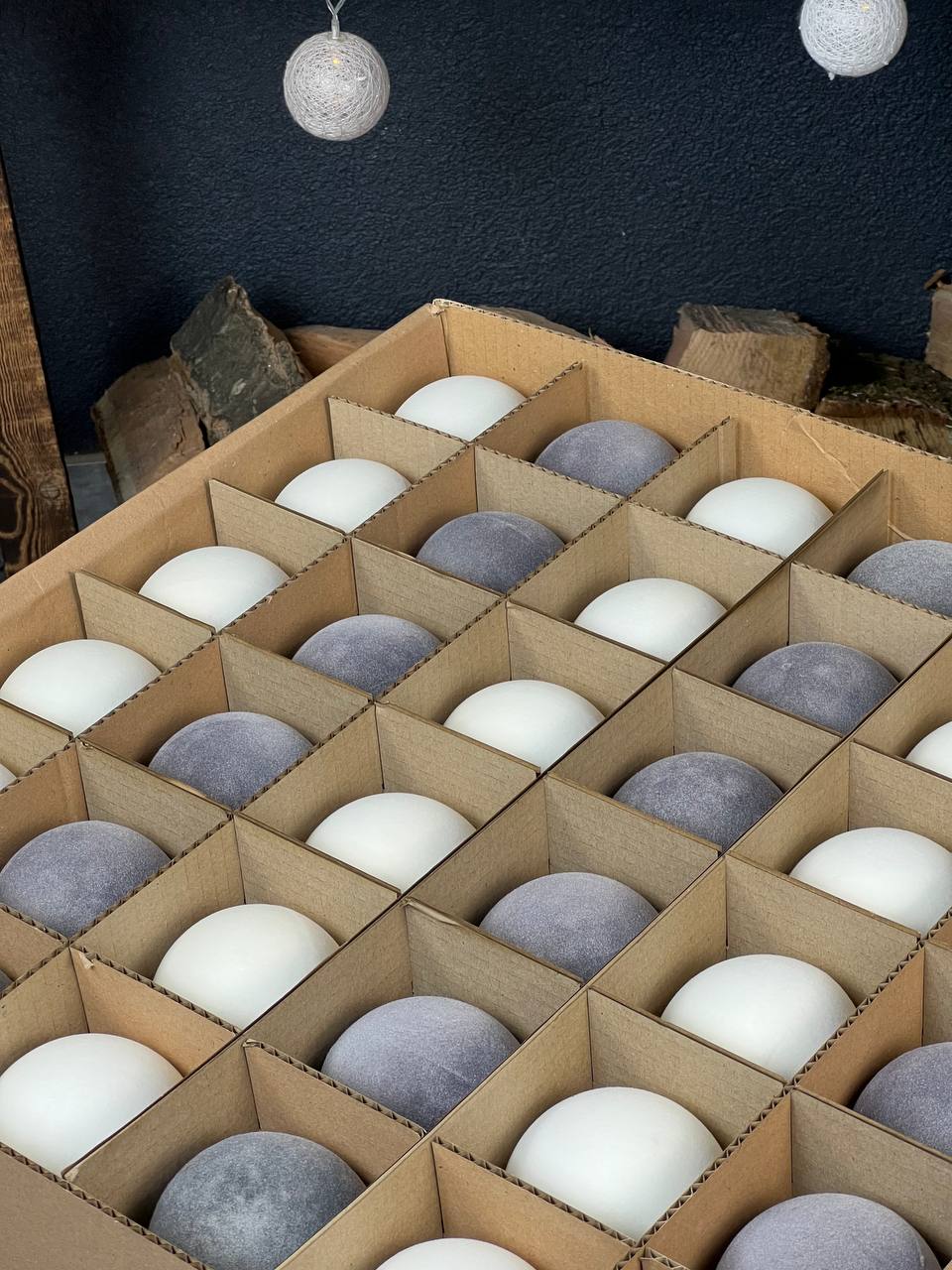 Подарунковий набір «Оксамитовий мікс» - СІРИЙ-БІЛИЙ 🌫️