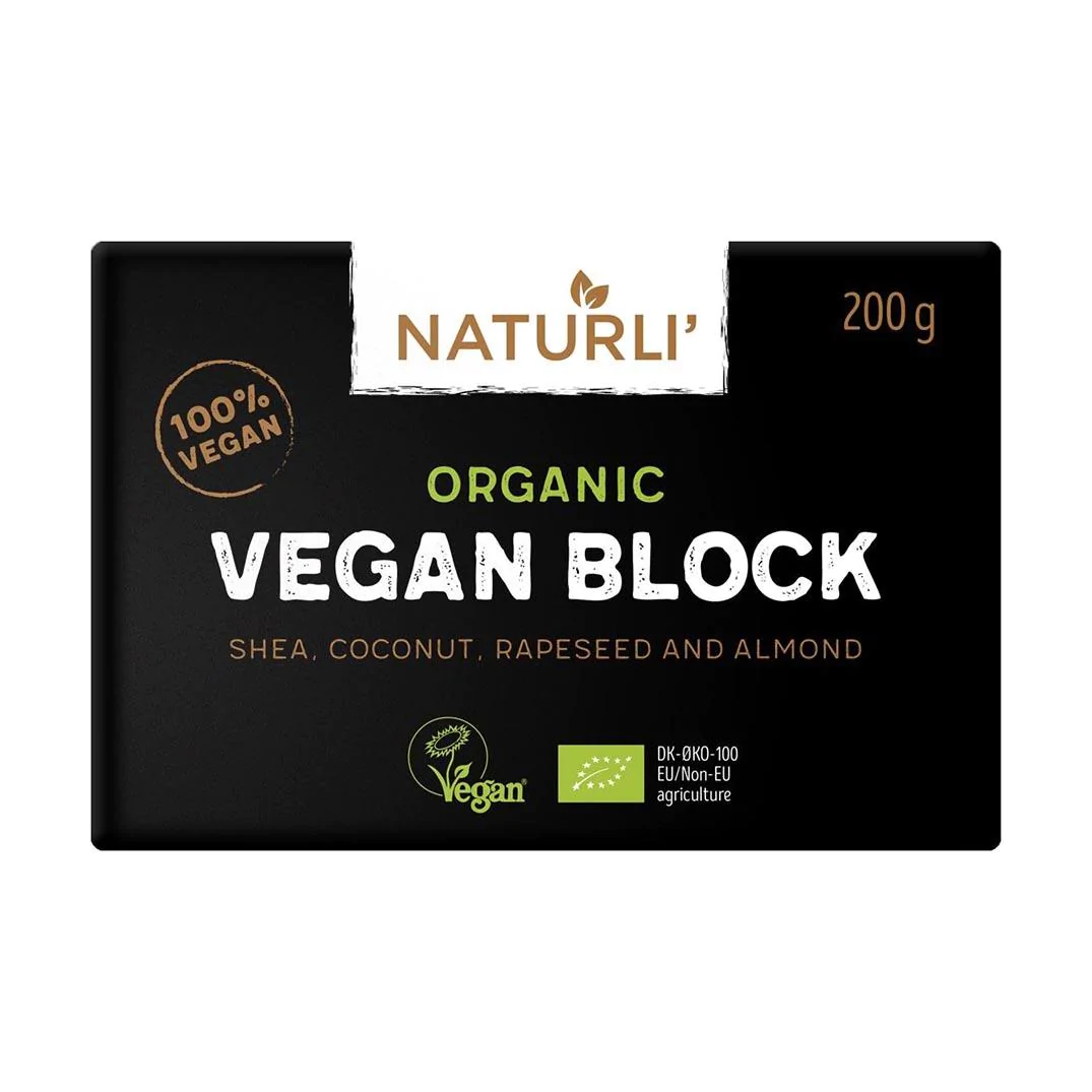 Веган вершкове масло Block 200г Naturli