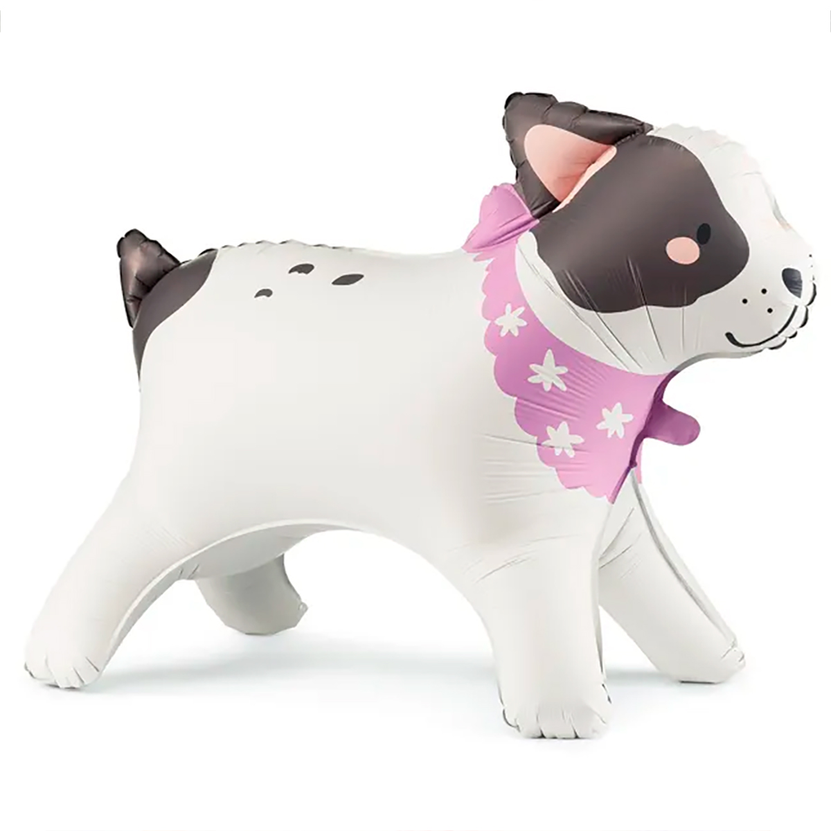 Фольгована 3D кулька песик Бульдог