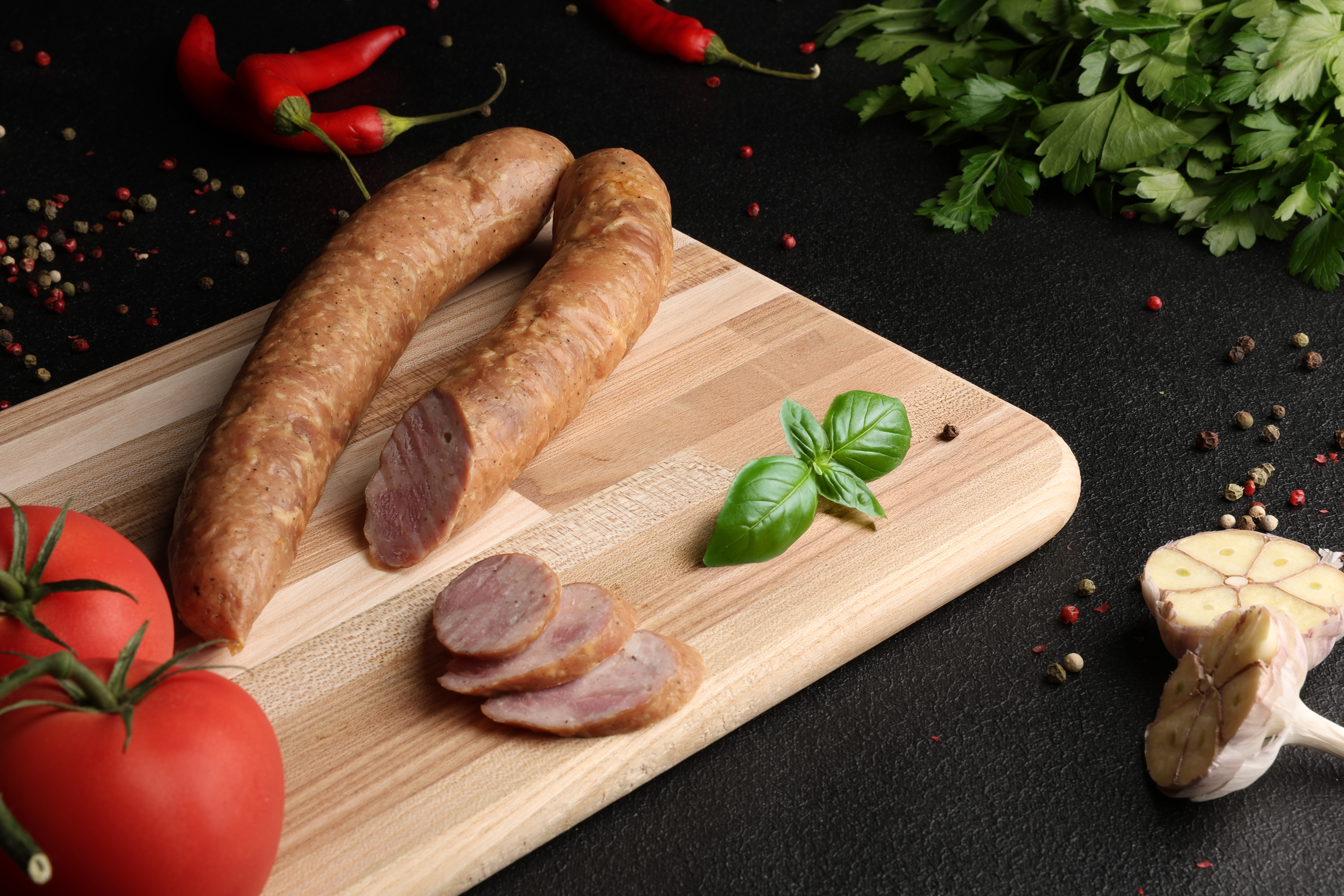 Ковбаса Київська зі свинини в кільцях