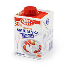 Вершки Mlekovita  Smietanka 30% 0,5л