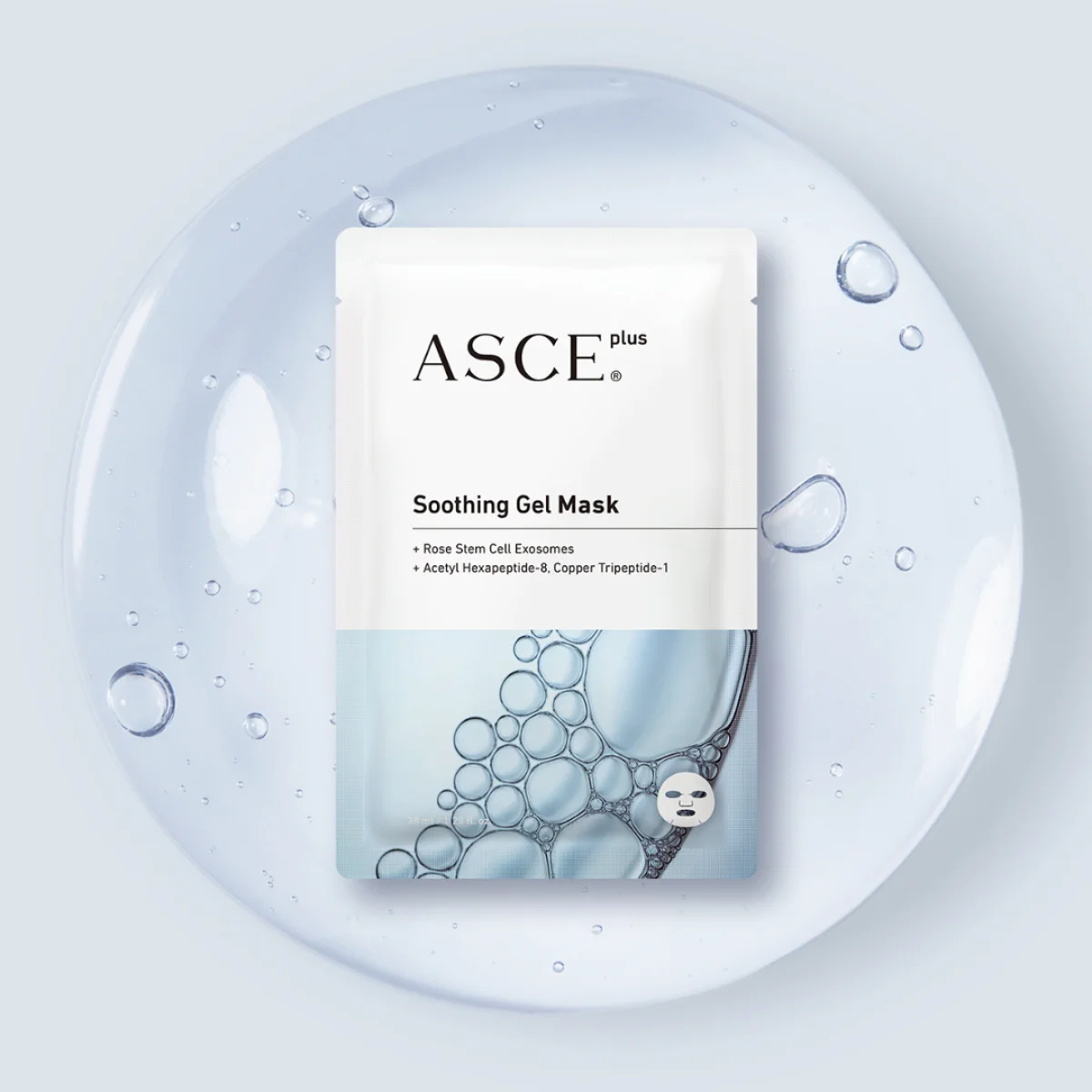 ASCE+ Soothing Gel Mask - Заспокійлива гелева маска з екзосомами