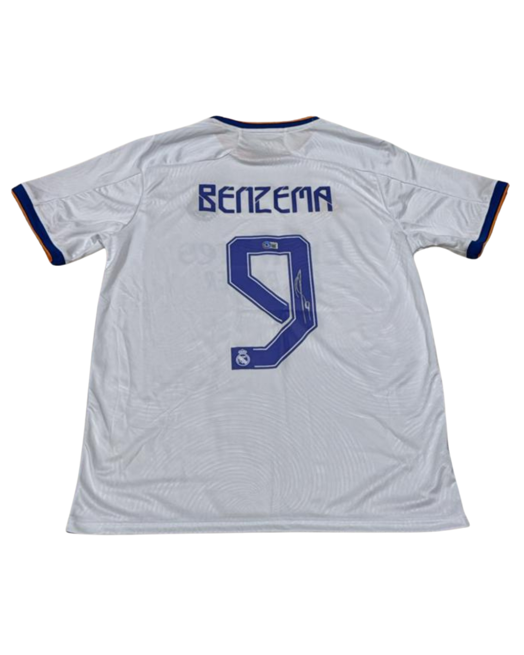 JERSEY BENZEMA CERTIFICADO BECKETT