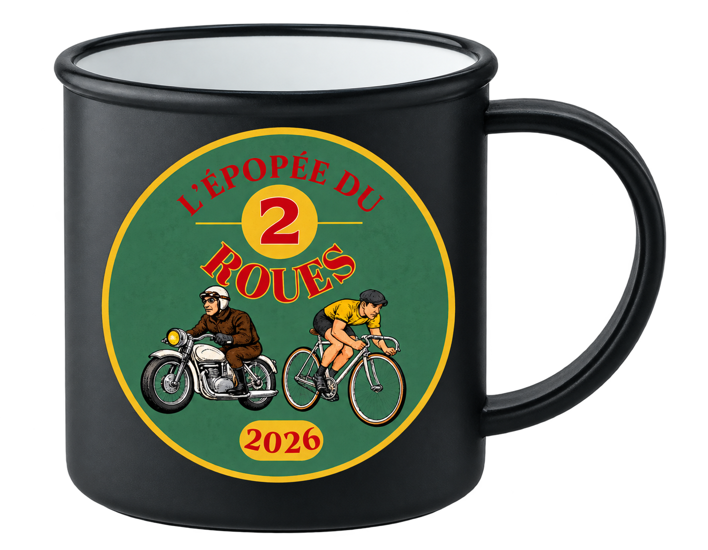 Tasse Collector – L’Épopée du 2 Roues