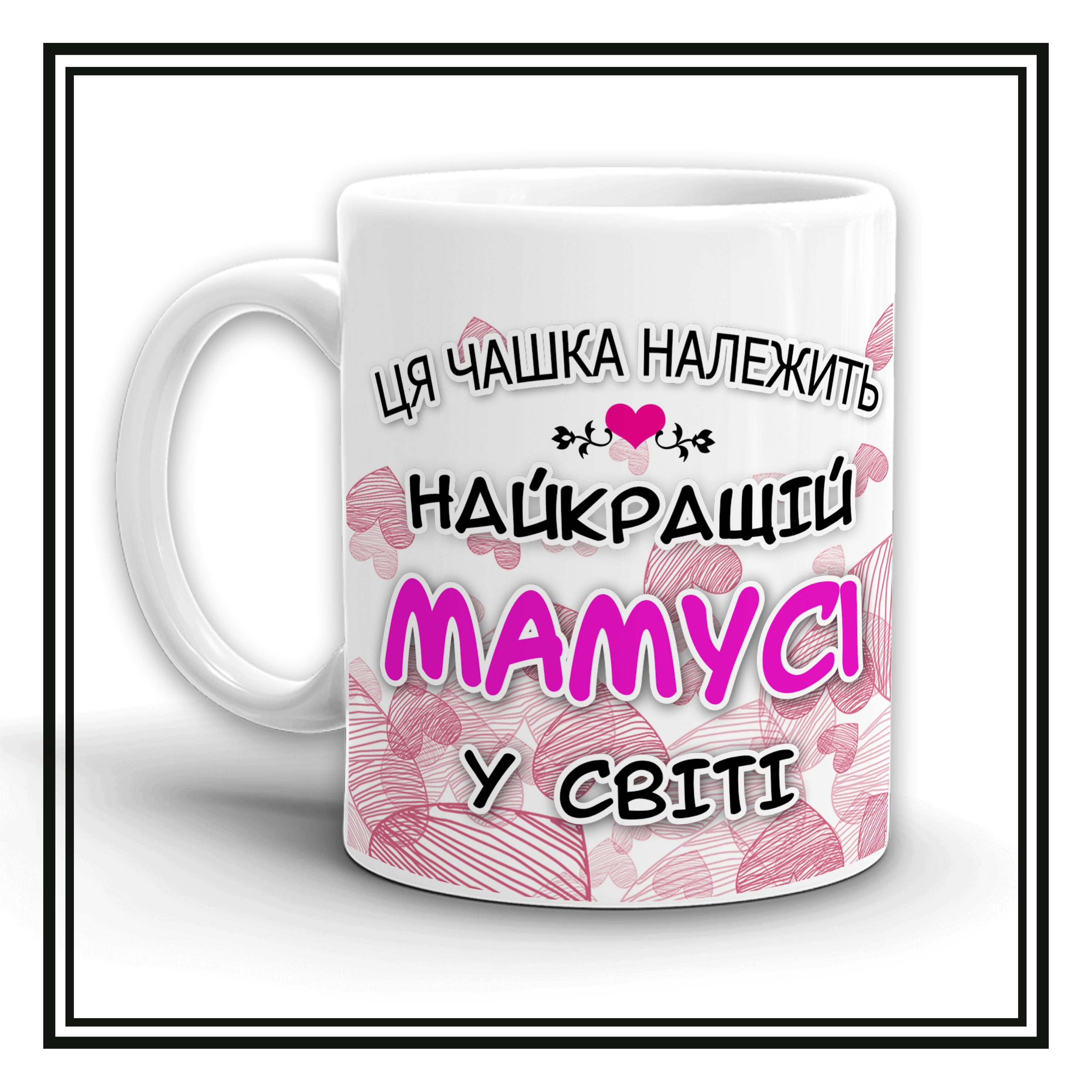 Чашка "Найкращій мамусі"