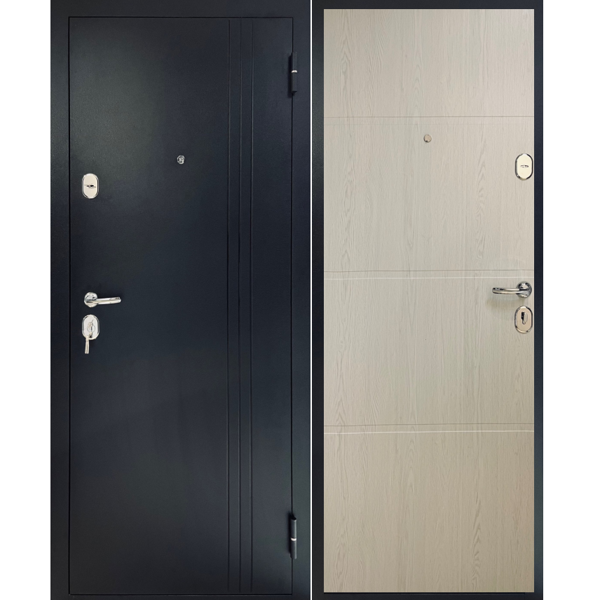 Вхідні двері Нью-Йорк (Крафт Білий)