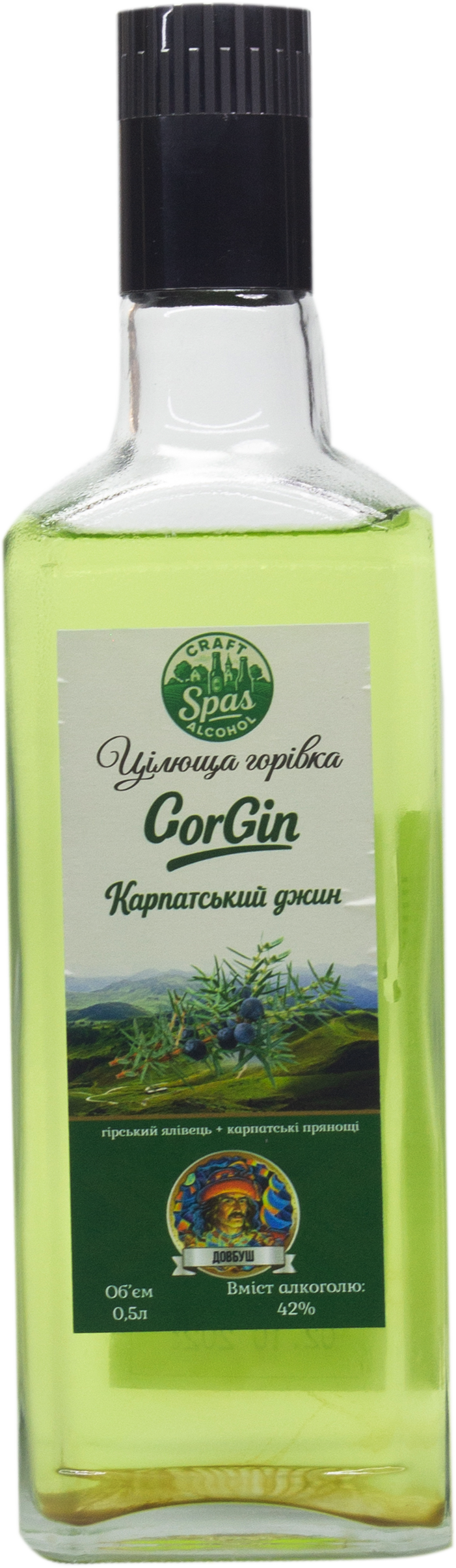 Гірка настоянка "GorGin" 0.5л 42%