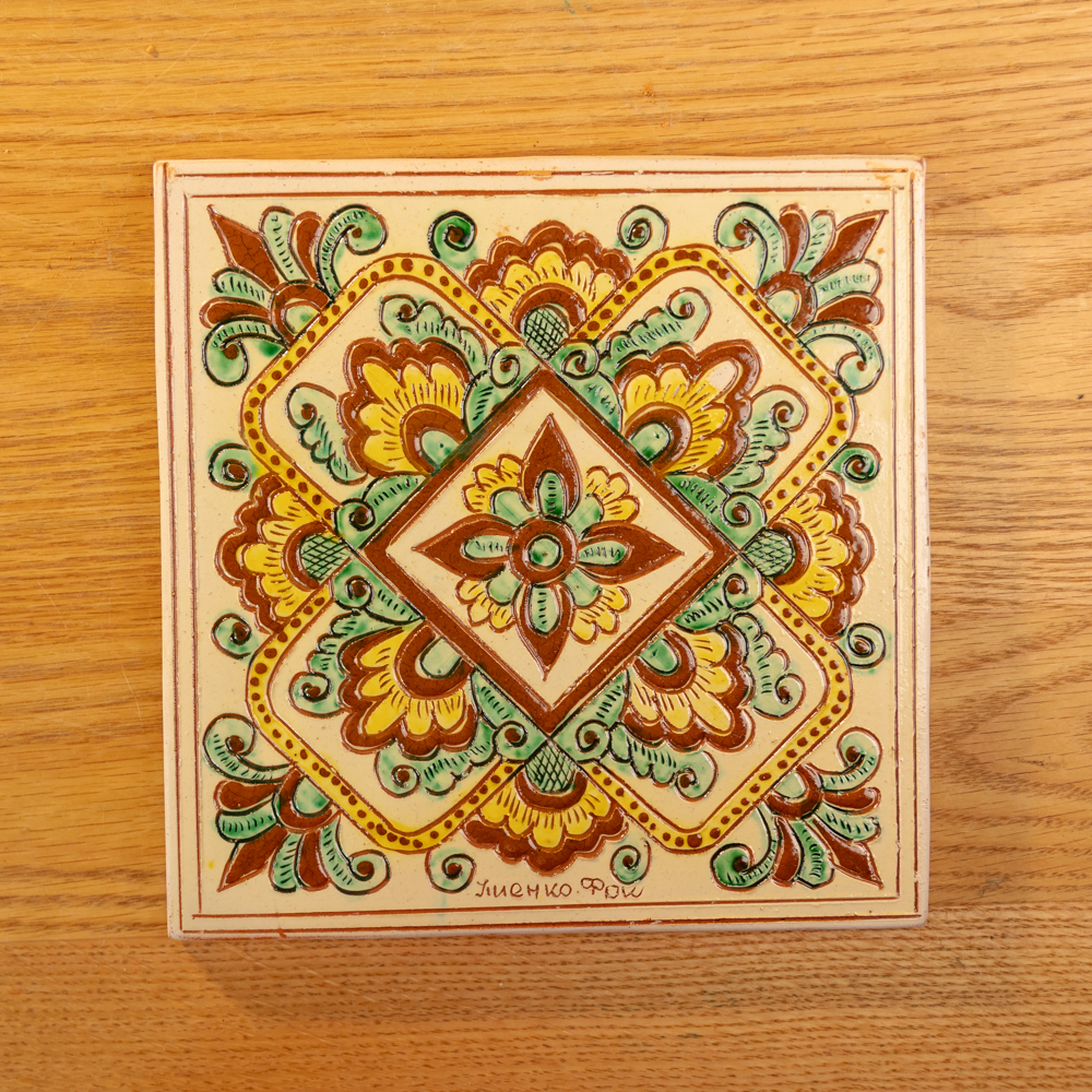 Декоративна плиточка "Конюшина", 20*20 см