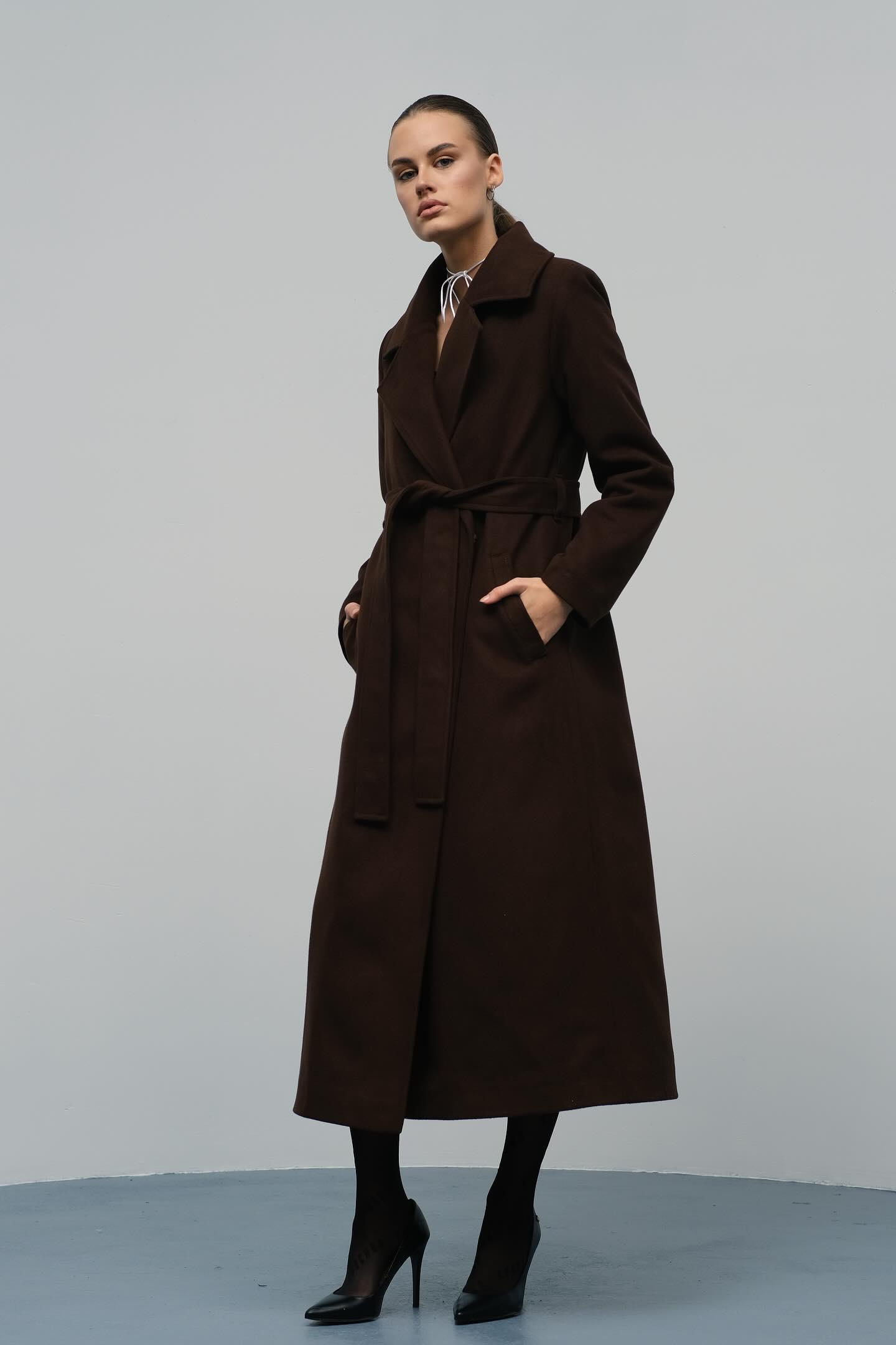 Пальто "CLASSIC" шоколад