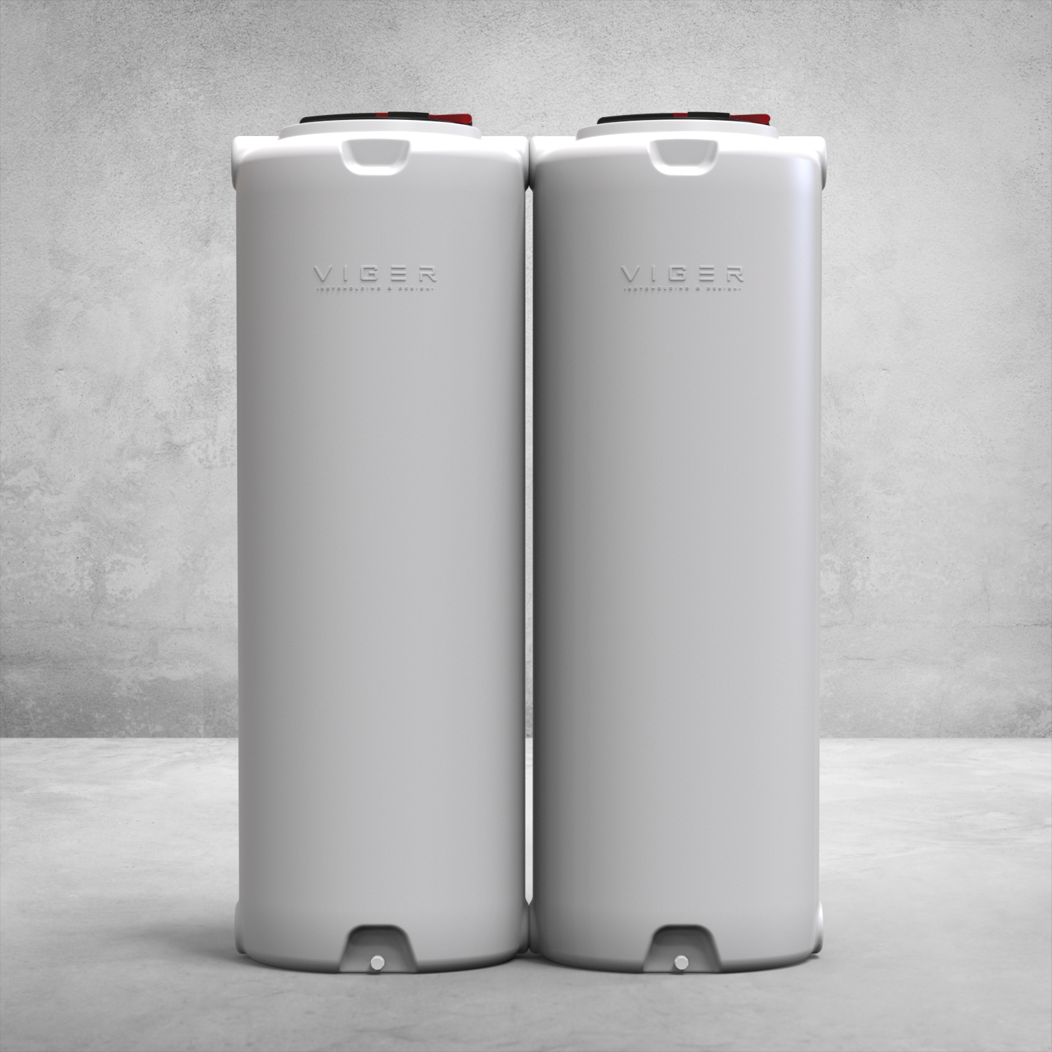 Ємність-модуль 2000 літрів, стандарт, біла