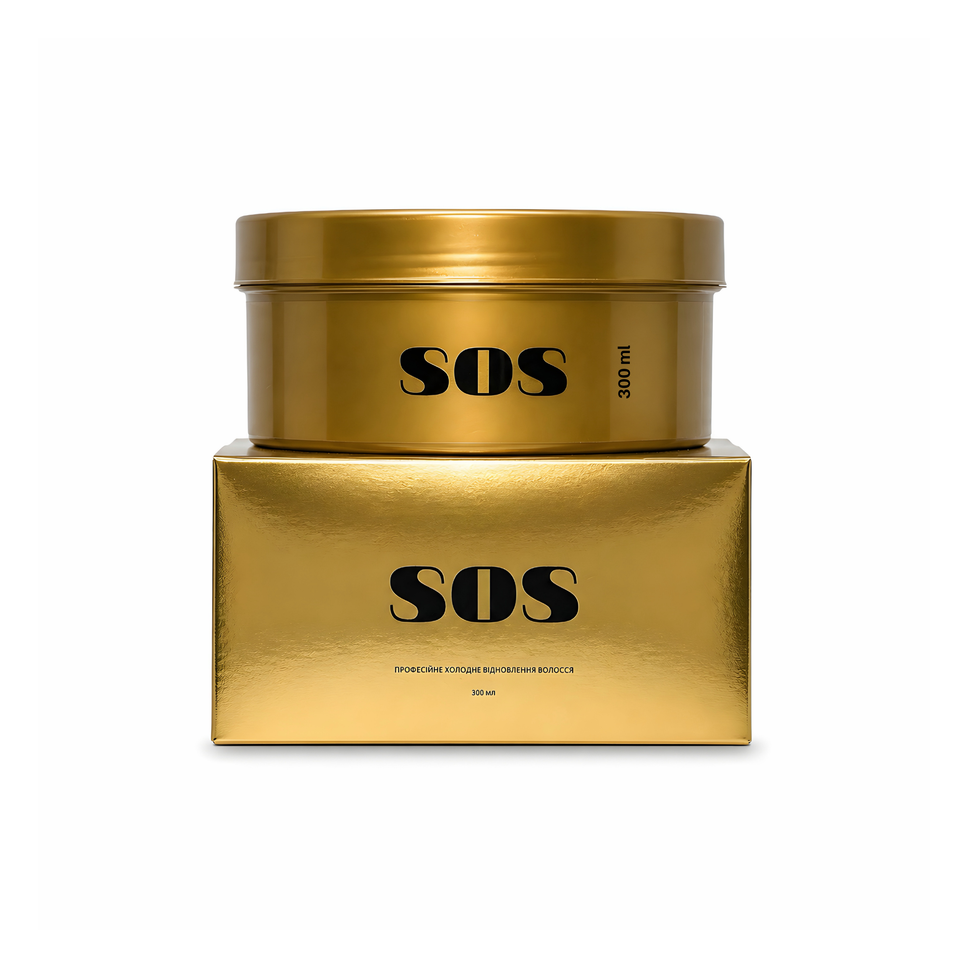 SOS GOLD холодний реконструктор для відновлення пошкодженого волосся