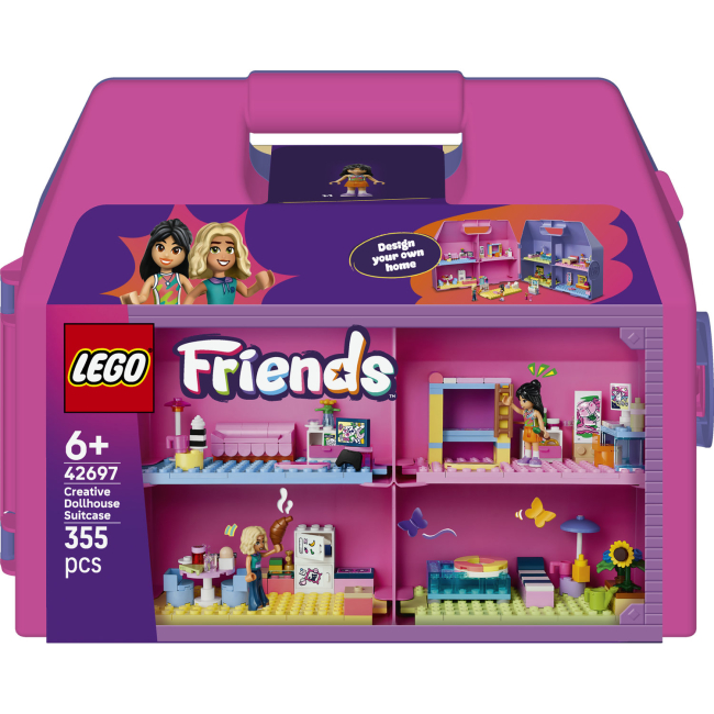 Конструктор LEGO Friends Ляльковий будиночок-валіза для творчої гри (42697)