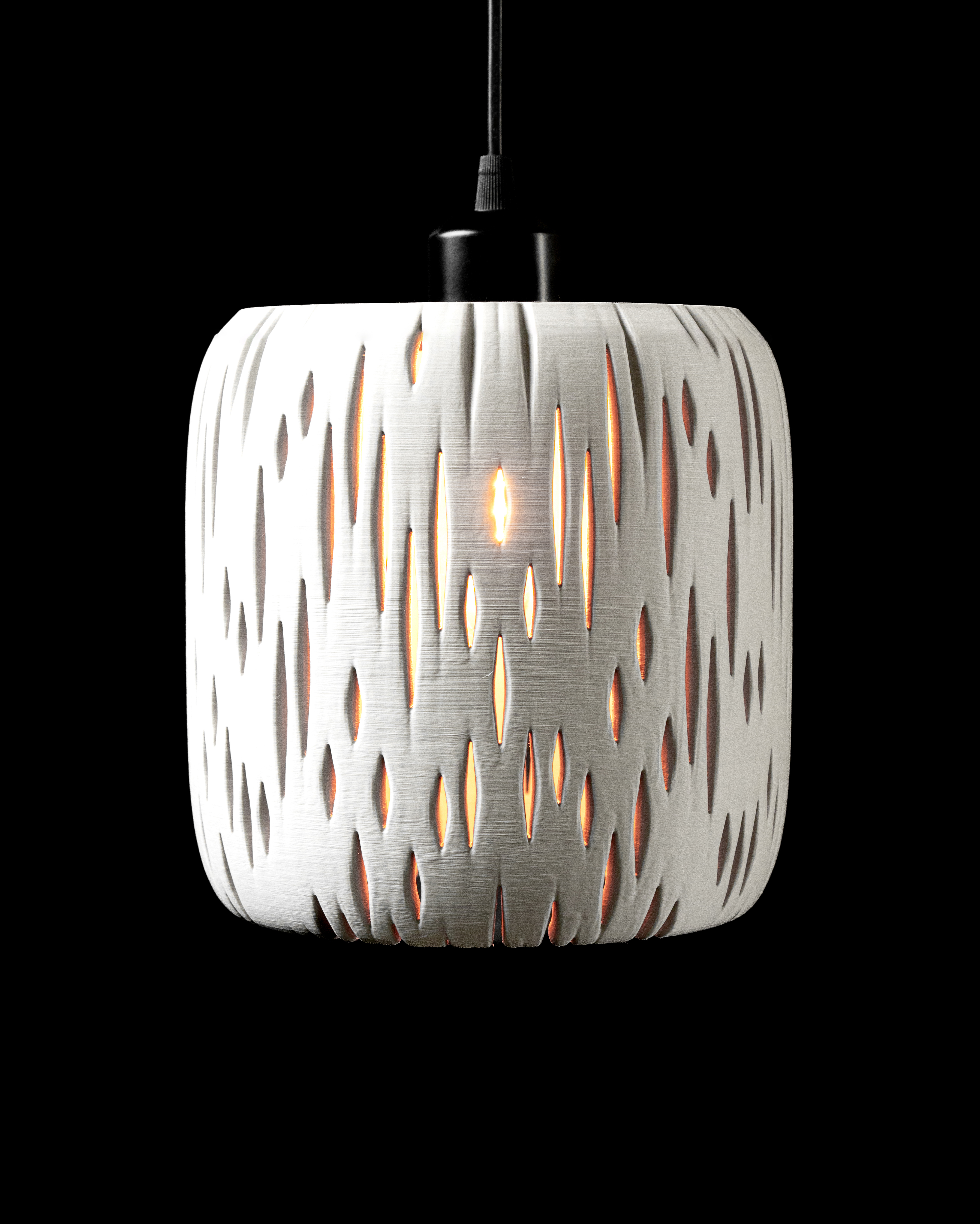 Birch Pendant Lamp – Modern 3D Printed Pendant Lamp