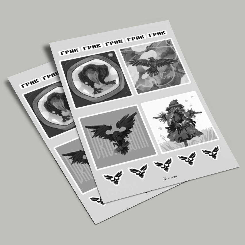 Стікерпак ГРАК x Mari Siroshtanova