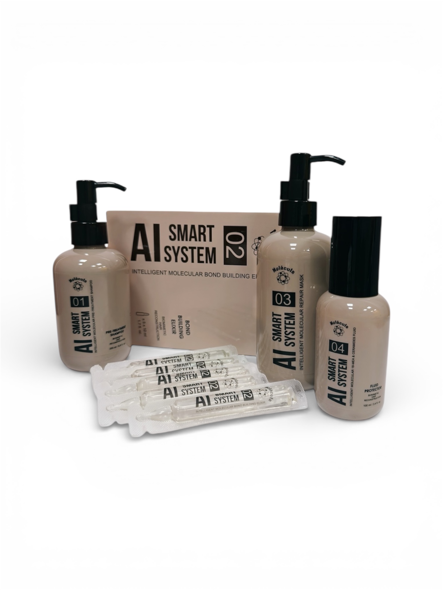 AI SMART SYSTEM інтелектуальна молекулярна система реконструкції волосся