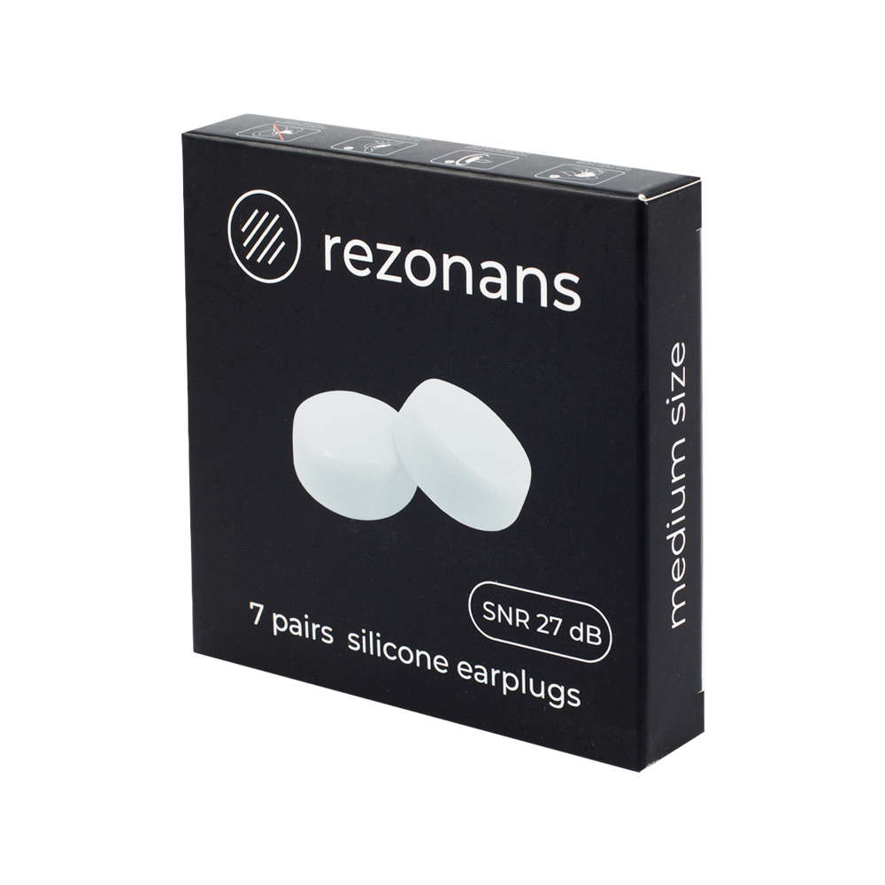 Силіконові беруші для сну Rezonans 14 штук